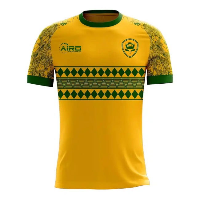 South Africa 2025-2026 Home Concept Football Kit (Airo) - Womens