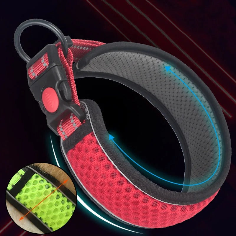 Adjustable Honeycomb Breathable Collar Indoor Use | Breed-optimized