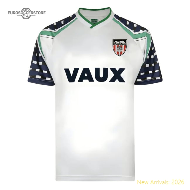 Authentic Score Draw Sunderland 1992 Fa Cup Away Shirt - Premium