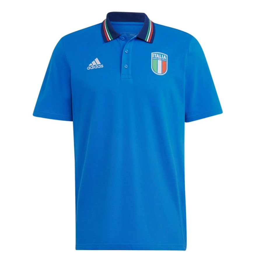 Premium 2024 Italy Blue Polo Shirt - Official Replica 6441