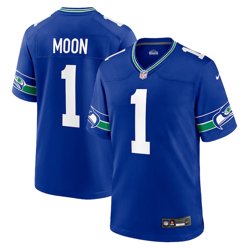 None Warren Moon Seattle Seahawks Budget-Friendly Fan Apparel