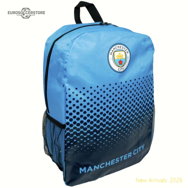 Official Manchester City Fc Fade Backpack - Premium Quality Football