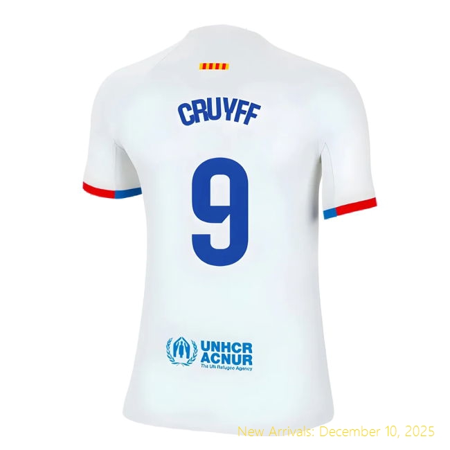 2023-2024 Barcelona Away Shirt - Professional Game Day (Cruyff 9) -...
