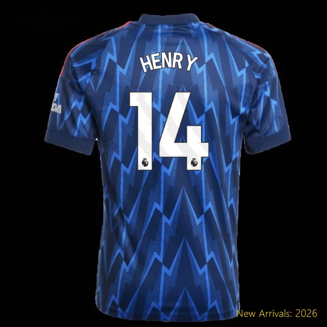 Gentle Kids Arsenal Henry Jersey 2025-2026 Breathable Drycell