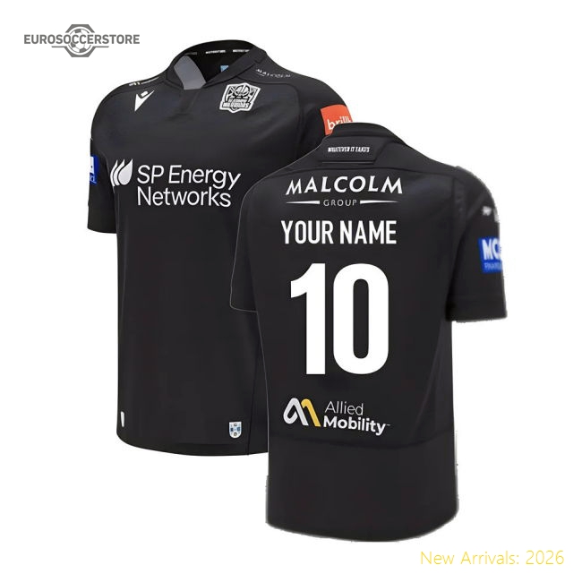 2024-2025 Glasgow Warriors Rugby Home Shirt (Kids) (Your Name)
