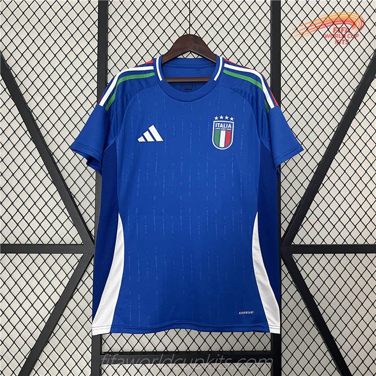 Italy 2024 Euro Cup Home Football Kit