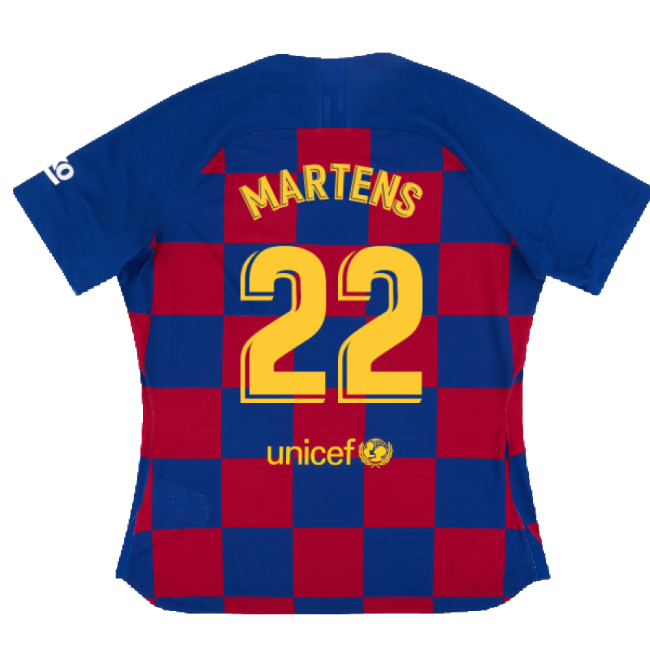 Barcelona Home Authentic Replica Football Shirt - Womens (Vaporkit)