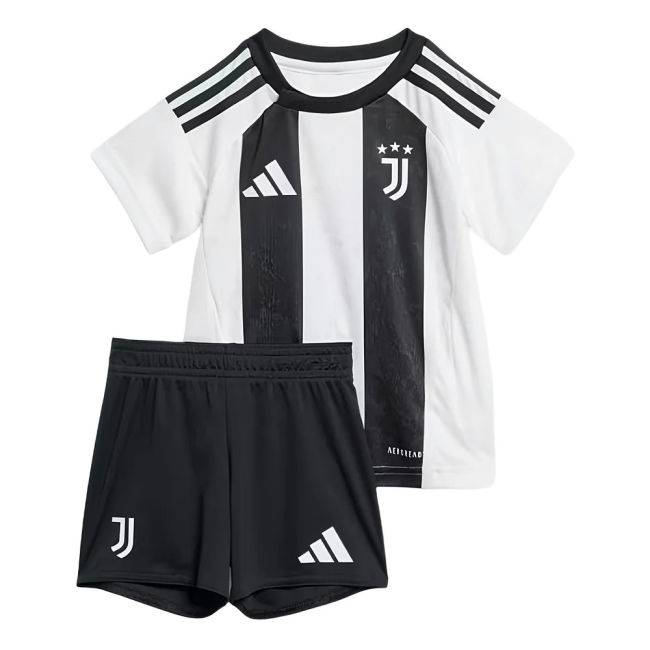 Official 2024-2025 Juventus Home With Vintage Design - Perfect Fit