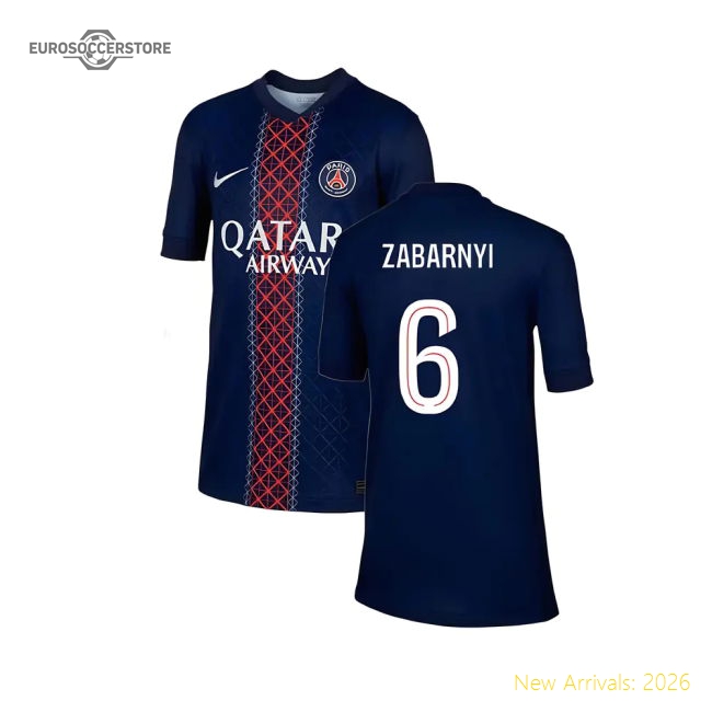 Paris Saint-Germain Children 2025 Home Jersey Shirt Football Fan Football Fan Football Fan Gear
