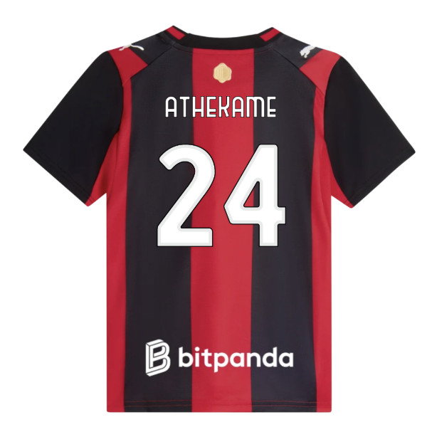 [HP] 2026-2027 AC Milan Home Shirt (Kids) (Athekame 24)