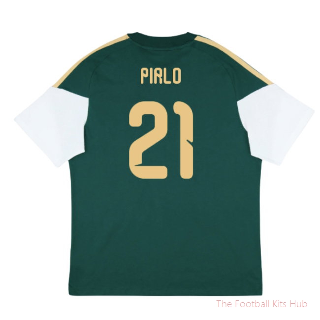 [SD] 2026/27 Italy Training Tee (Green) (Pirlo 21)
