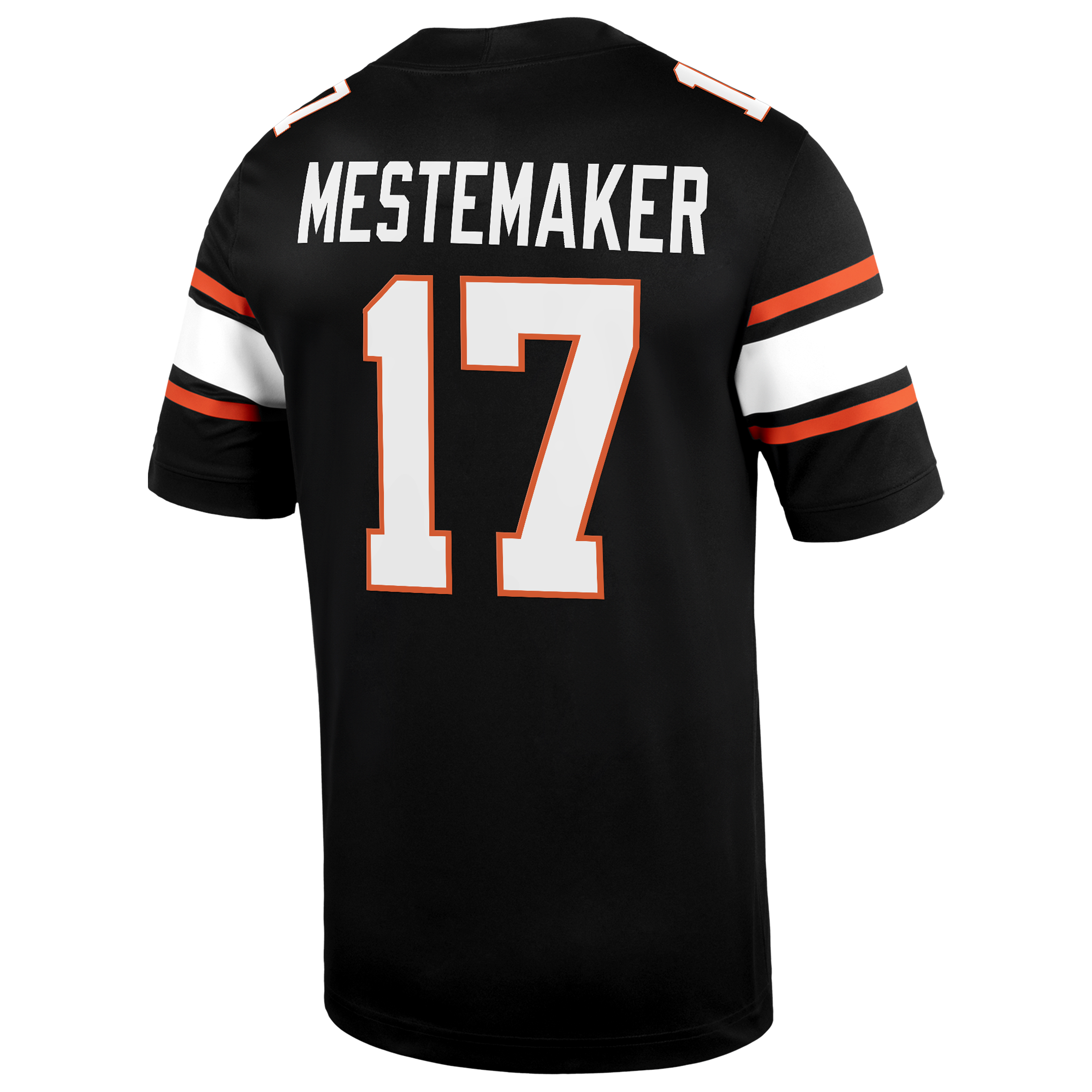 [NJP] Drew Mestemaker Oklahoma State Cowboys Alternate Game Jersey - Black