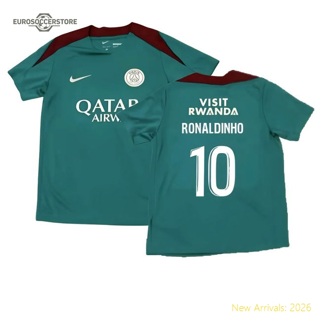 2024-2025 Football Team Kids Kid-approved Ronaldinho Jersey Dri-fit