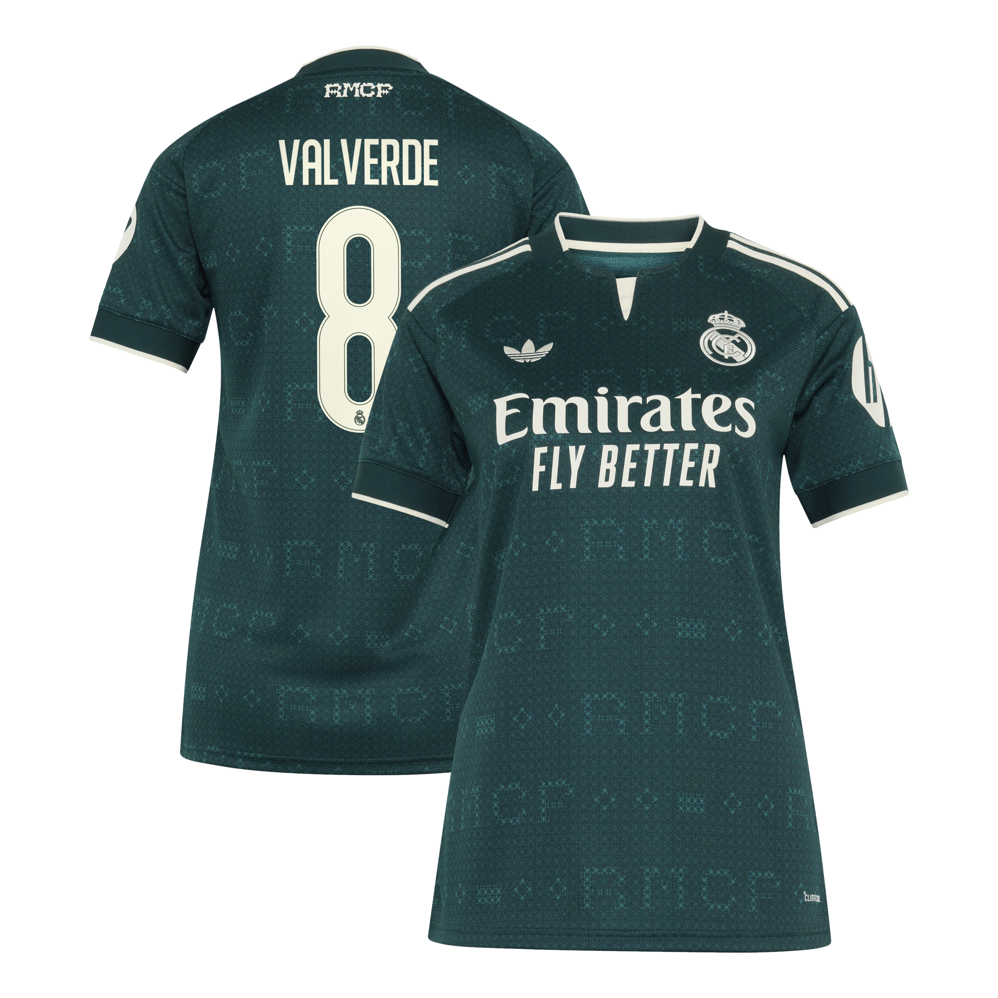 [LK] Youth Federico Valverde Real Madrid Women's 2026/27 Away Replica Jersey - Green