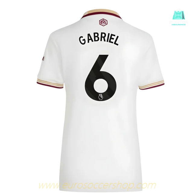 2025-2026 Arsenal Third Shirt (Womens) (Gabriel 6)