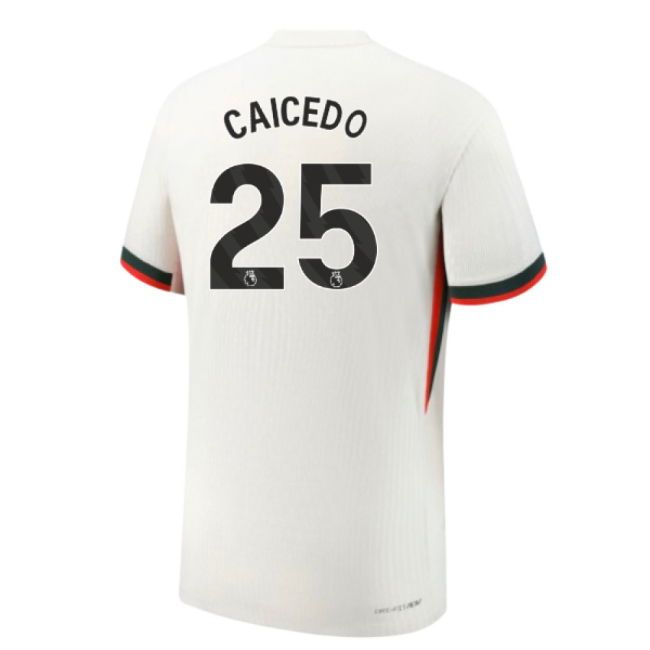 Moisture-Wicking Classic 2025-2026 CHE Away Discounted Caicedo 25#394