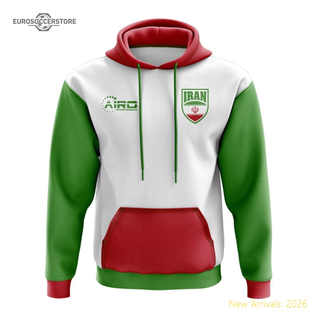 Iran National Team Concept Country Football Hoody (white)