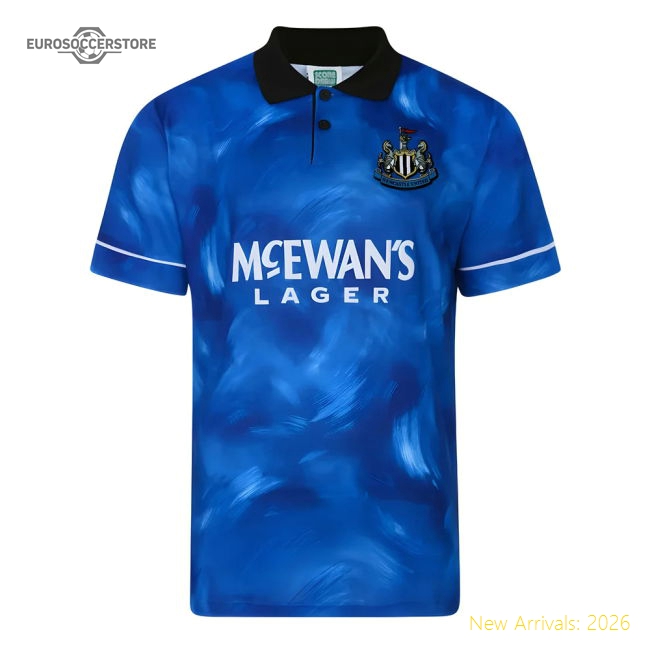 Official Score Draw Newcastle United 1995 Third Retro Football Shirt