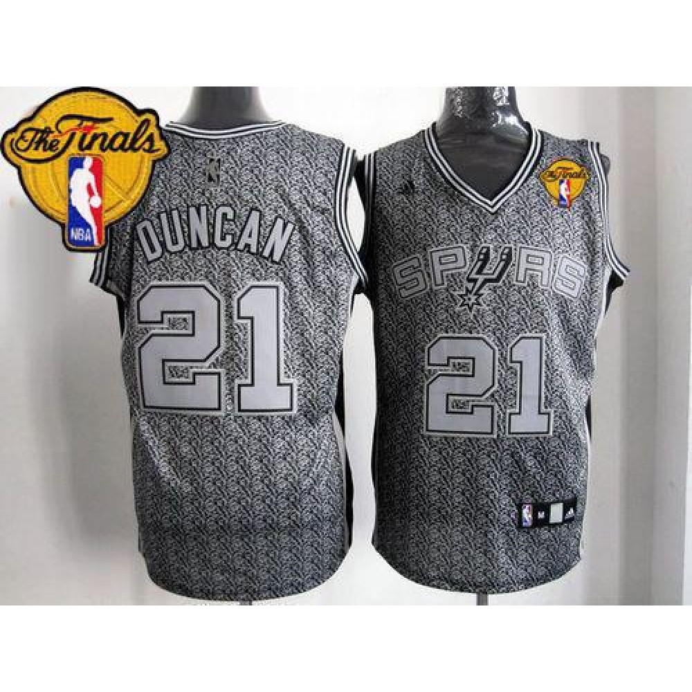 Contemporary Men's San Antonio Spurs #21 Tim None Basketball Jersey