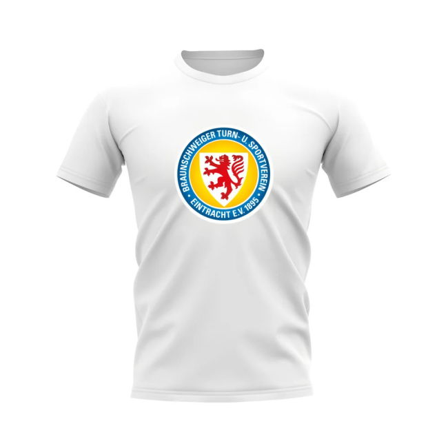 Eintracht Badge Trendy T-Shirt (White) Antibacterial Durable Stitching