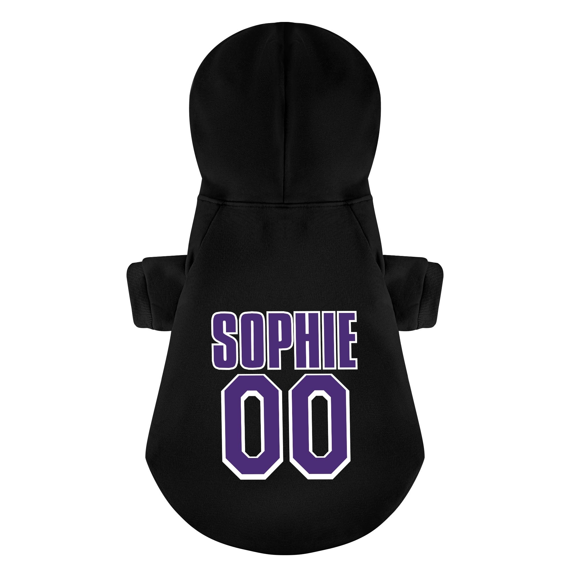 Personalized French Bulldog Hoodies with Custom Name and Number – Stylish, Cozy, and Premium 100% Cotton