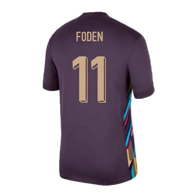 Affordable 2024-2025 England Away Shirt (Foden 11) Unique