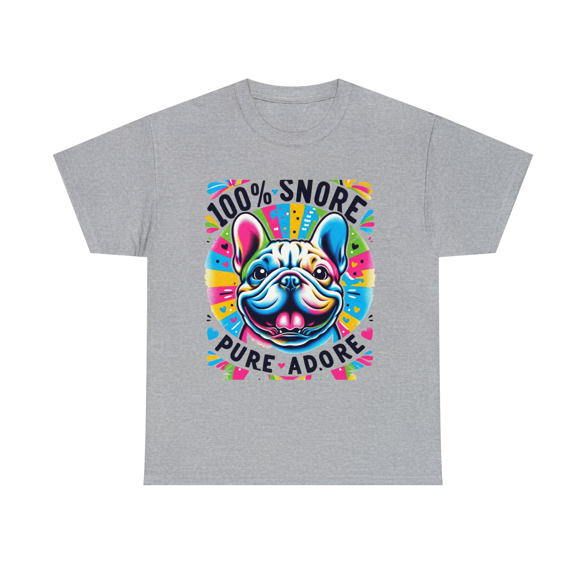 French Bulldog Pure Adore Unisex Cotton T Shirt Practical Pet Supply