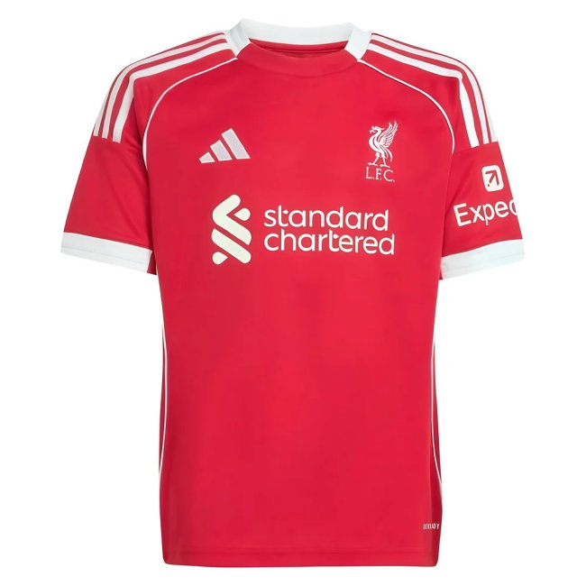 2025-2026 Liverpool Home Shirt (Kids) (Your Name)