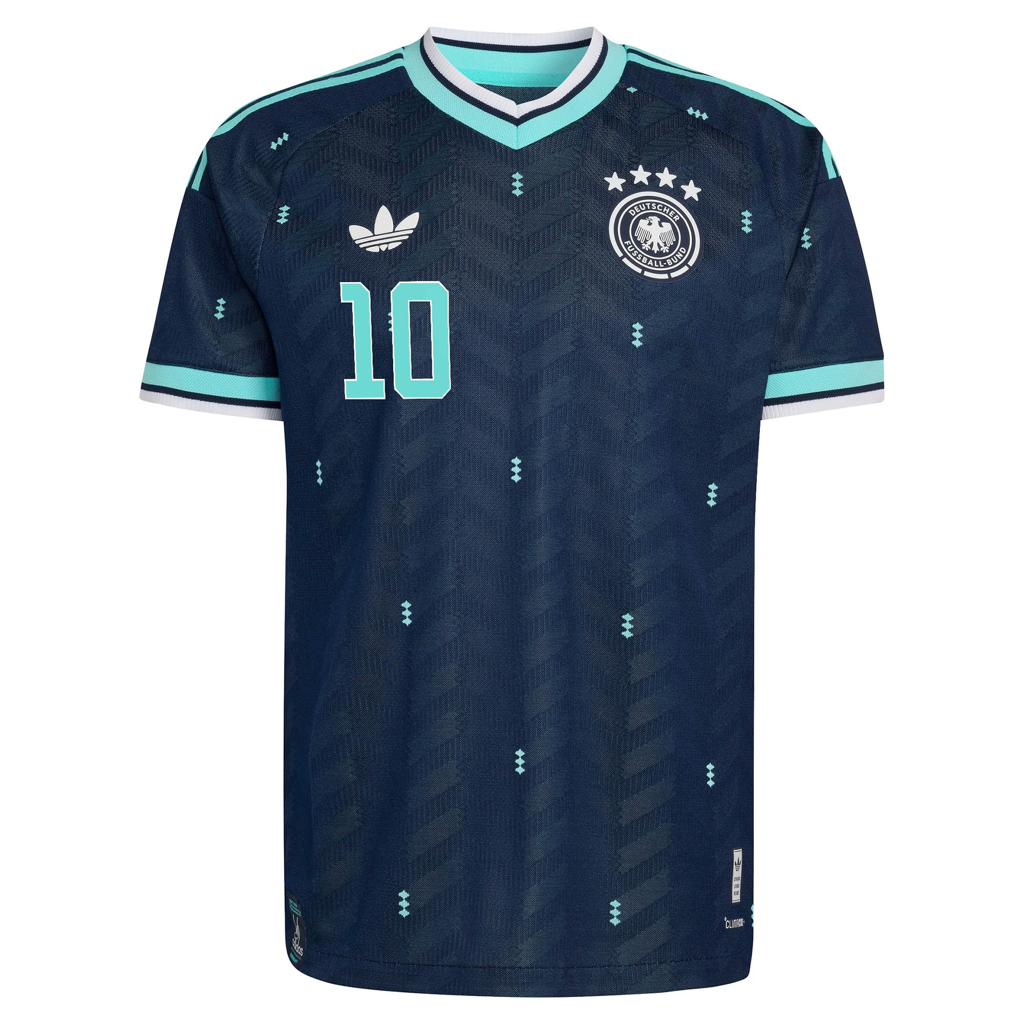 [SJH] Jamal Musiala #42 Germany National Team 2026 Away On-Field Authentic Jersey - Navy