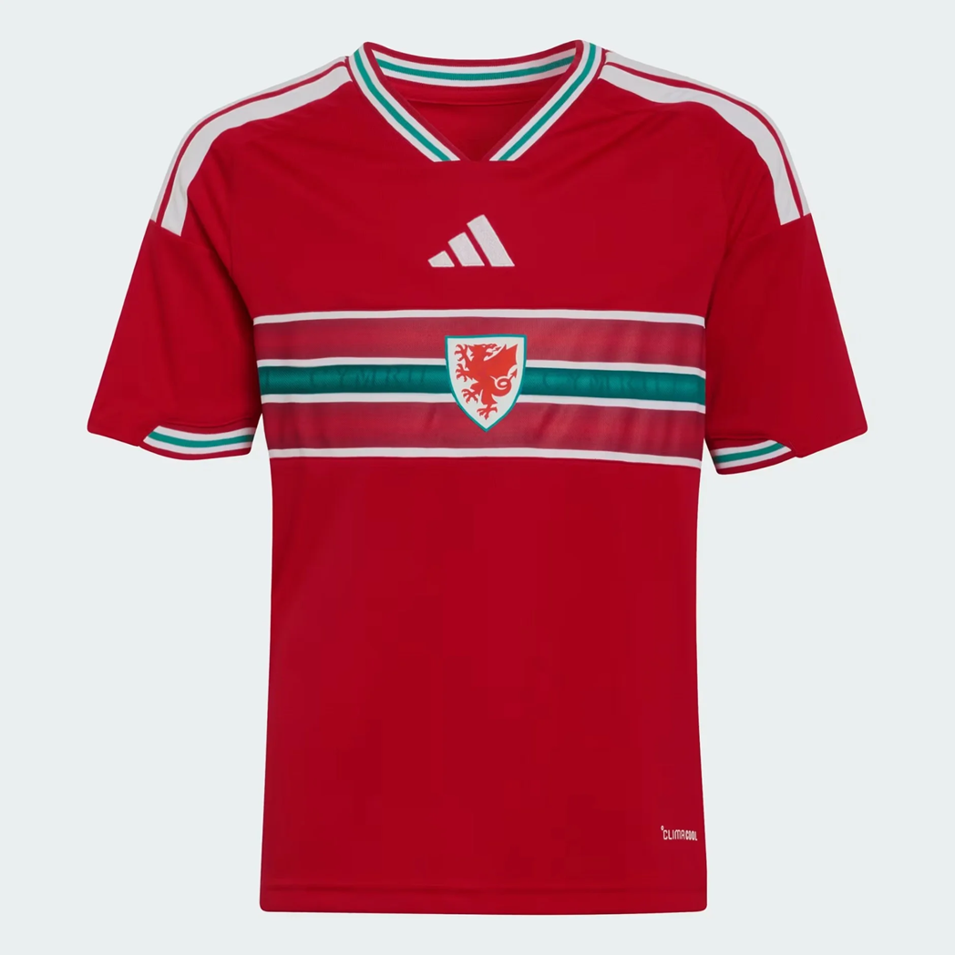 Wales 2026 Home Jersey | Youth Cymru Dragons Welsh Football Shirt