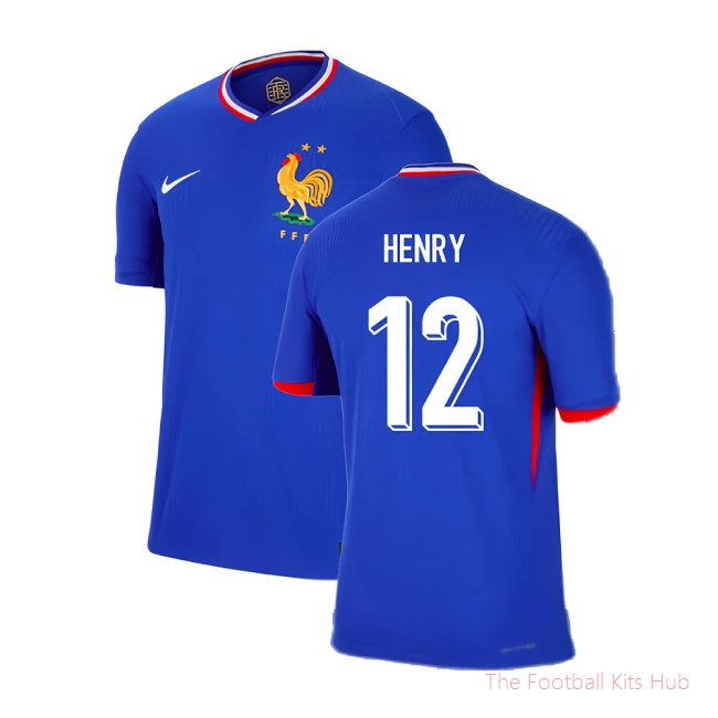 2024-2025 France Dri-FIT ADV Match Home Shirt (Henry 12)