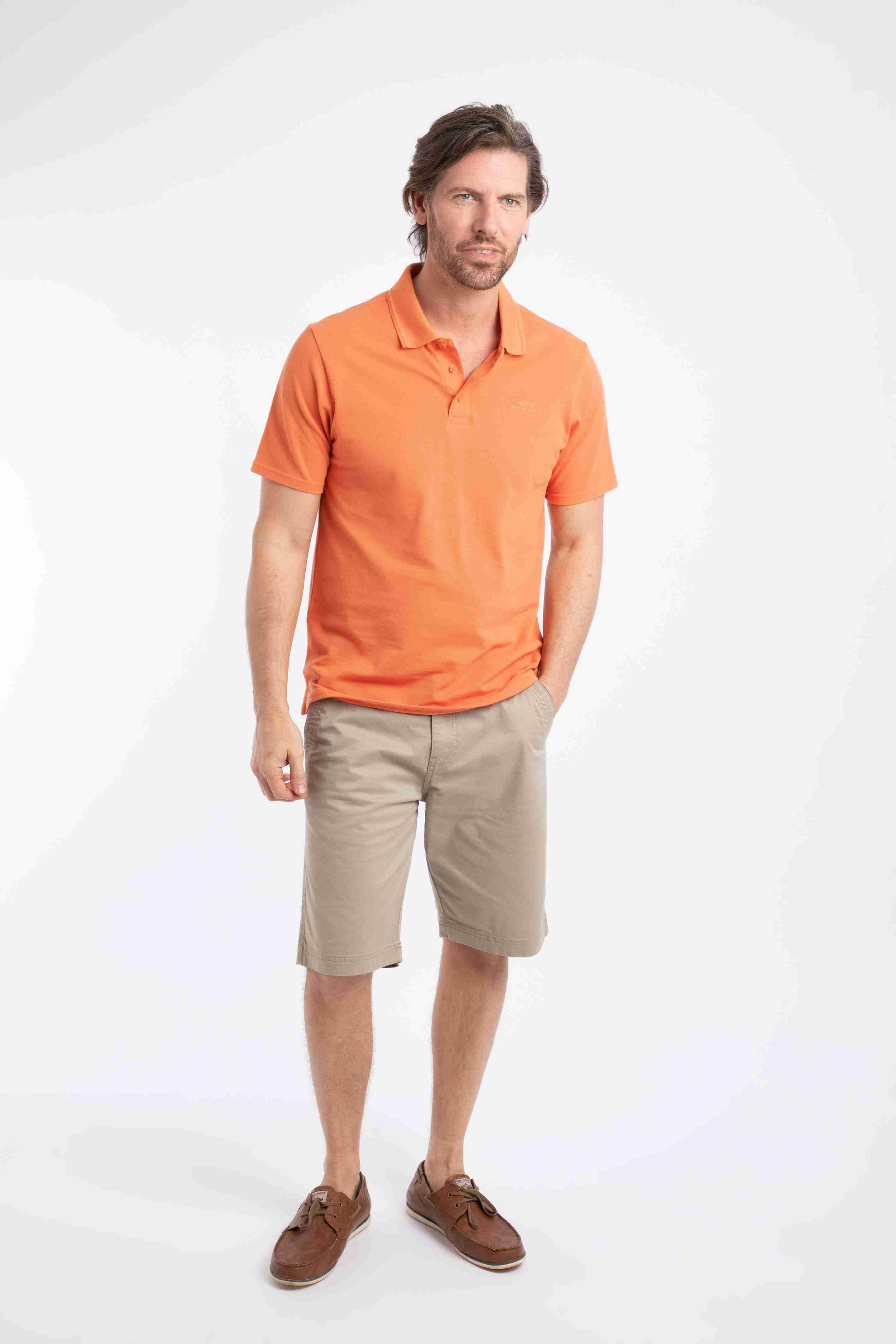 Giles Pique Polo Shirt Mango