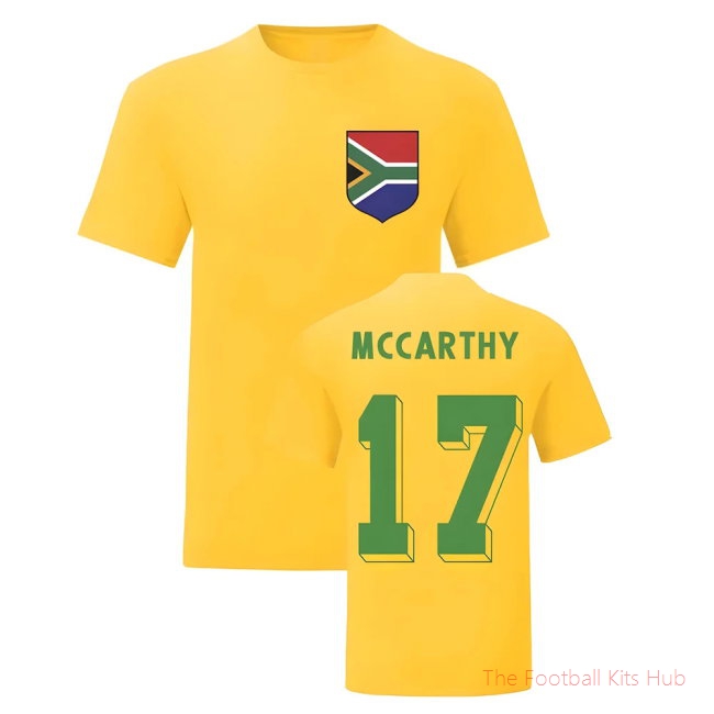 Benni McCarthy South Africa National Hero Tee (Yellow)