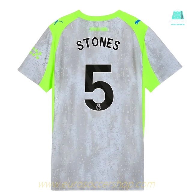 2025-2026 Man City Third Shirt (Womens) (Stones 5)