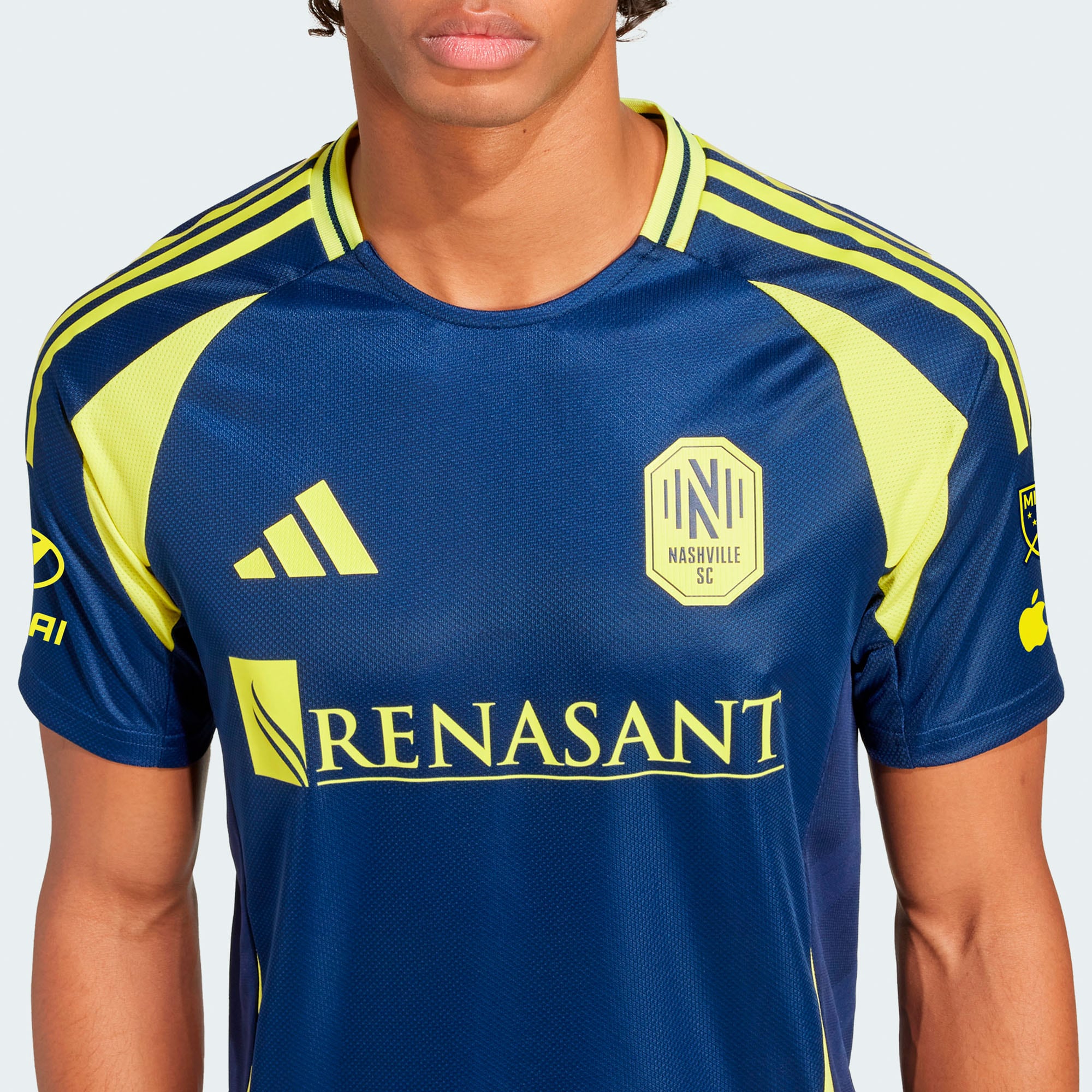 [SJH] Nashville SC 2025 The Heart Of Nashville Kit Authentic Jersey - Navy