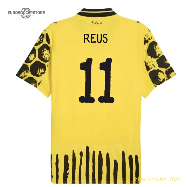 Borussia Dortmund Home Shirt (Reus 2025-2026 11) Cwc X Kidsuper