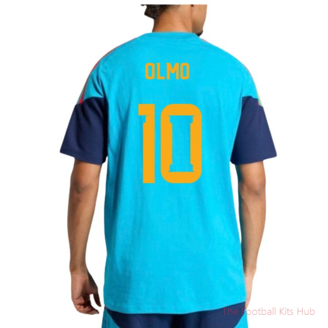 [JED] 2026/27 Spain Training Tee (Bold Aqua) (Olmo 10)