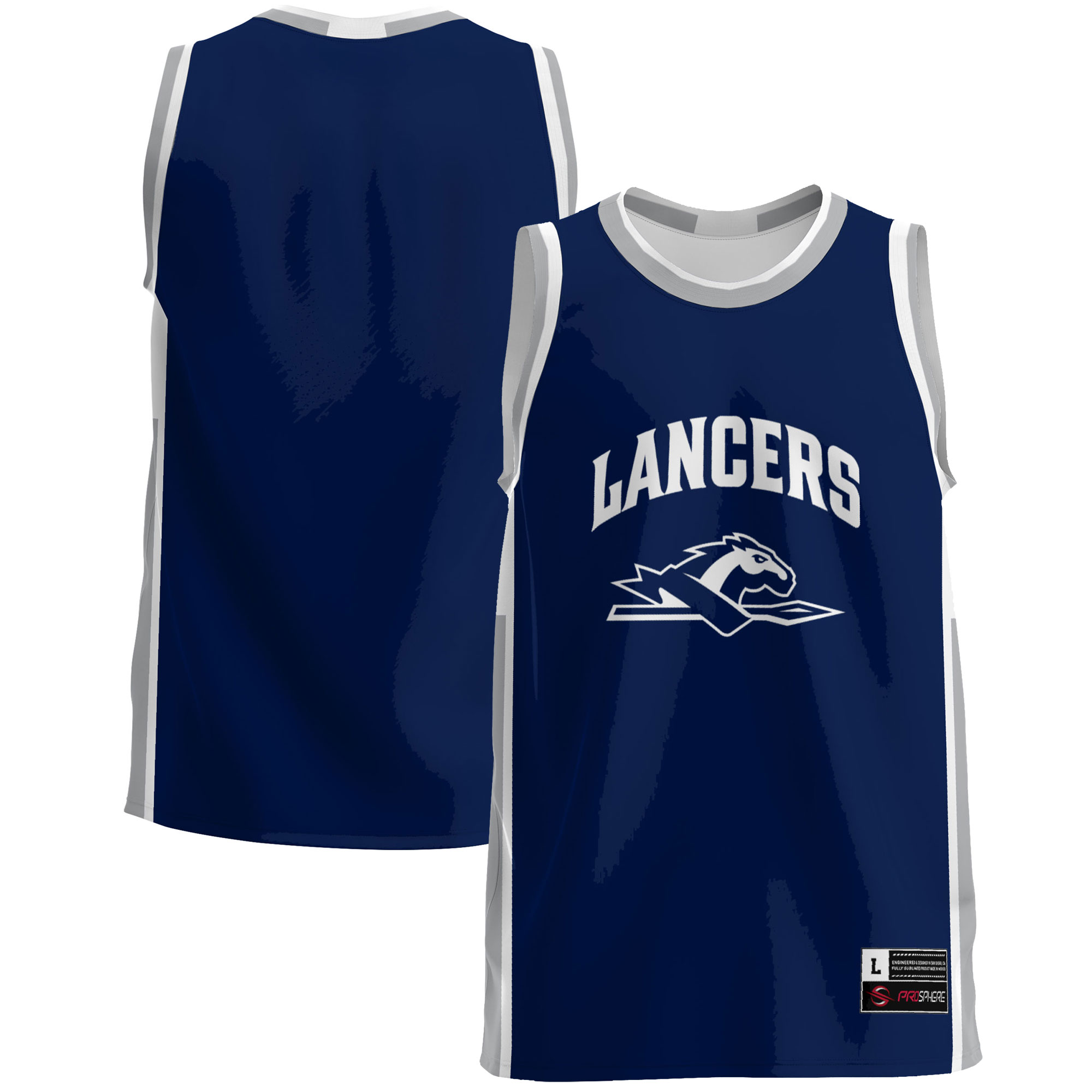 [DDG] Women's Longwood Lancers GameDay Greats Lightweight Basketball Jersey - Blue
