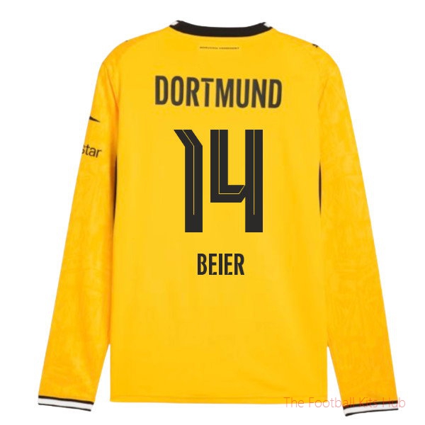 Borussia Dortmund Long Sleeve Home Shirt Stadium Edition 2026-2027