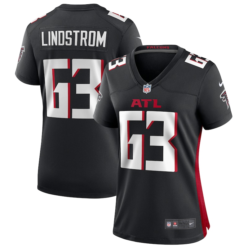 None Chris Lindstrom ATL Falcons Stylish Pro-Level Jersey Game Day Wea