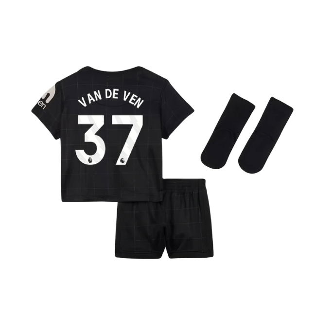2025-2026 Tottenham Away Baby Kit (Van De Ven 37)