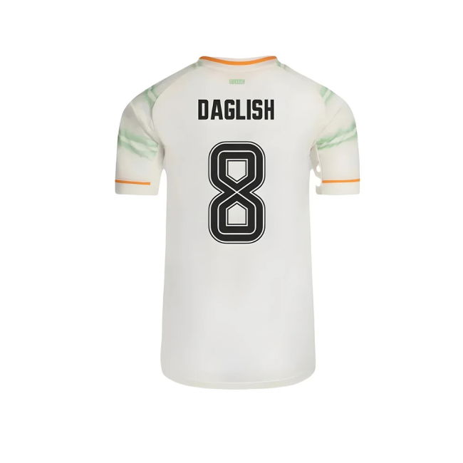 Premium Quality Celts Daglish #8 Fresh Look Match Day Official Shirt