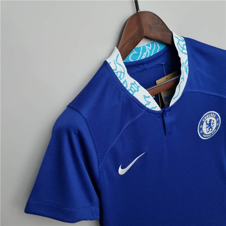Moisture Wicking Chelsea 2223 Home Blue Women's Soccer Jersey