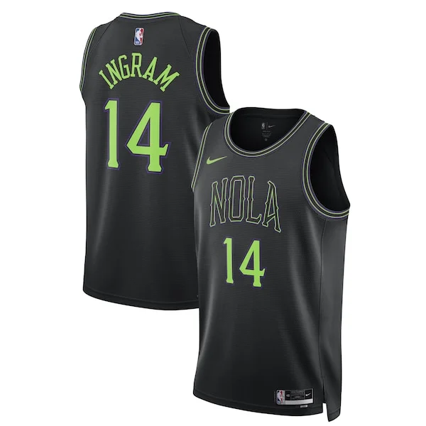 Brandon Ingram NOP Swingman Jersey - exclusive fashionable - Black
