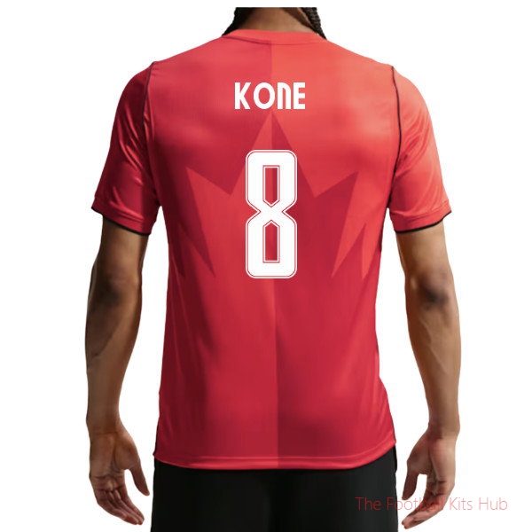 Replica Breathable Canada 2026-2027 Home Shirt (Kone 8)
