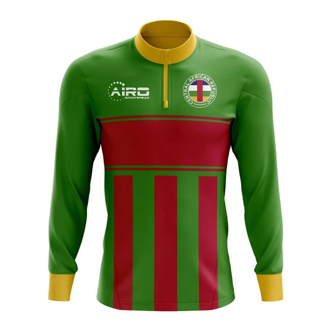 Fan-Favorite Central African Republic Concept Football Half Zip