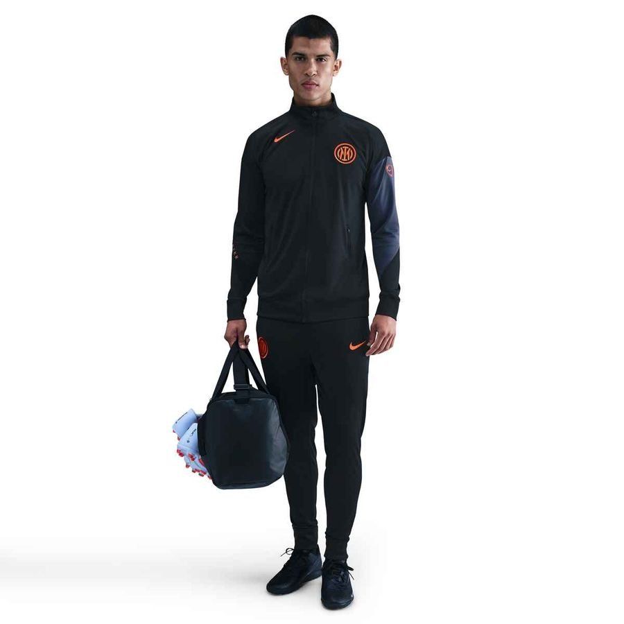 Inter Tracksuit Dri Fit Strike 3rd Jet Black/thunder Blue/safety Orang