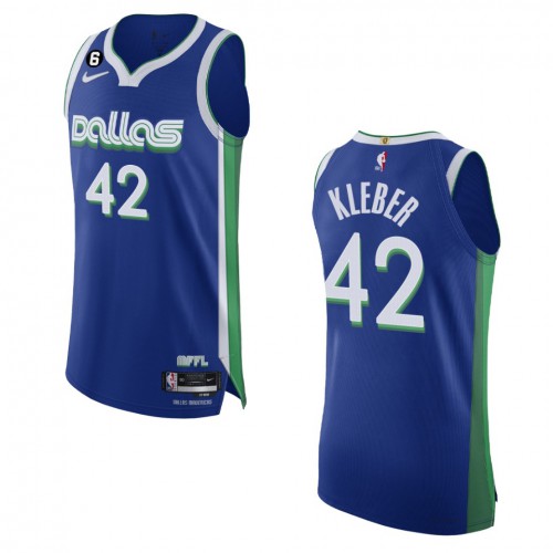 Mavericks Blue Dallas Mavericks #42 Nike Jersey - Cost-Effective