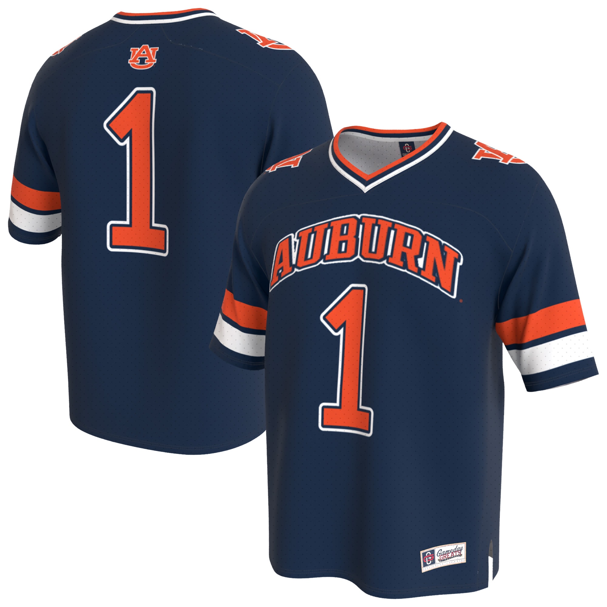 Auburn Tigers GameDay Greats Youth Lightweight Collegiate Football Fashion 2026/2027 Football Jersey - Navy