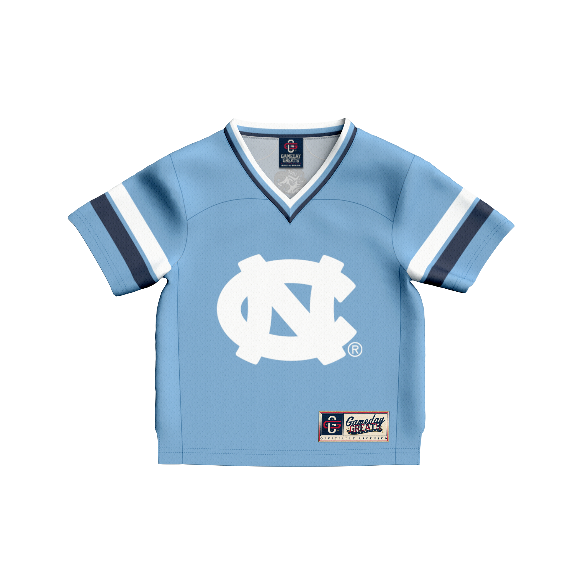 [NJP] North Carolina Tar Heels GameDay Greats Infant Lightweight Collegiate Football Fashion Jersey - Carolina Blue